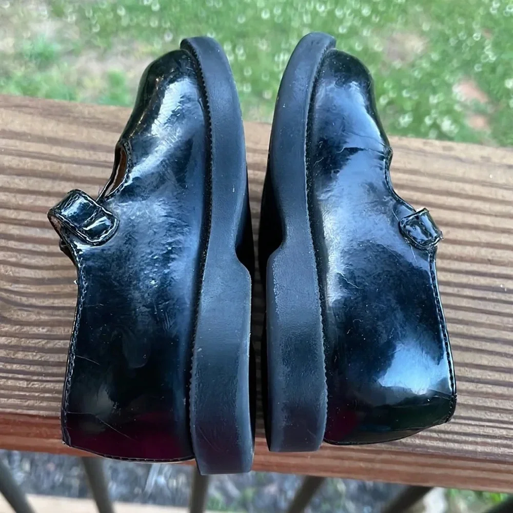 Ralph Lauren black patent dress shoes